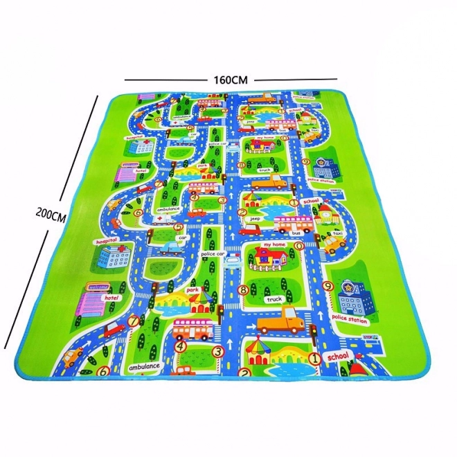Foam Play Mat with Town Design