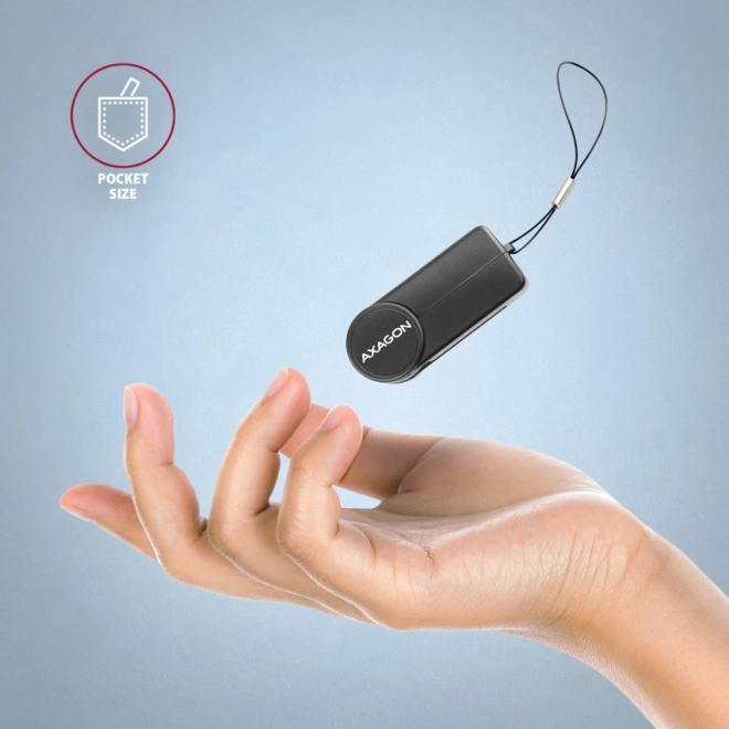Axagon lettore di schede tascabile USB-A