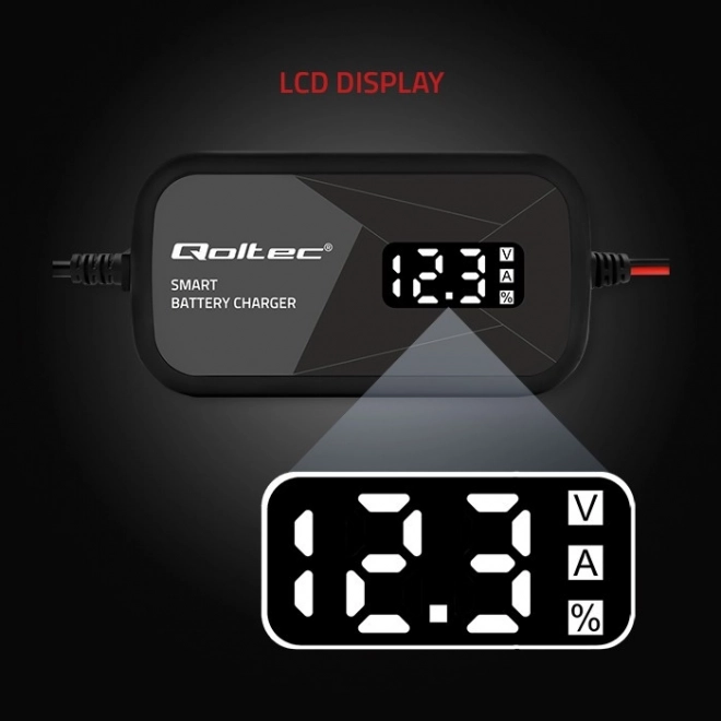 Intelligent Microprocessor Battery Charger 12V 2A with Cell Regeneration