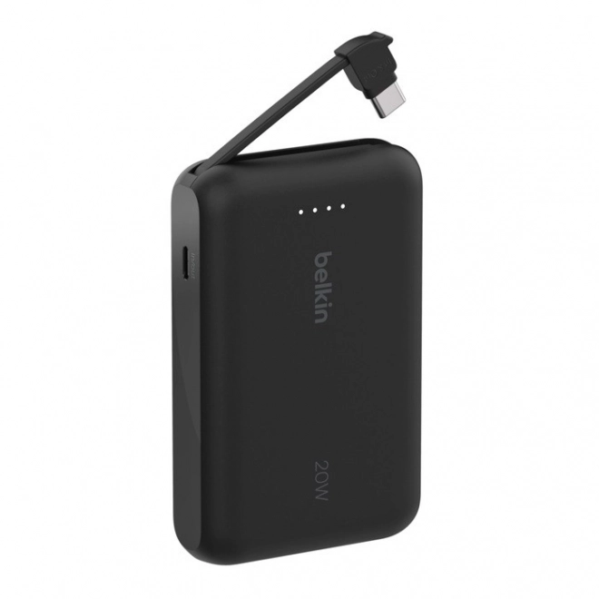 Power bank BoostCharge 10000mAh 20W with integrated USB-C cable