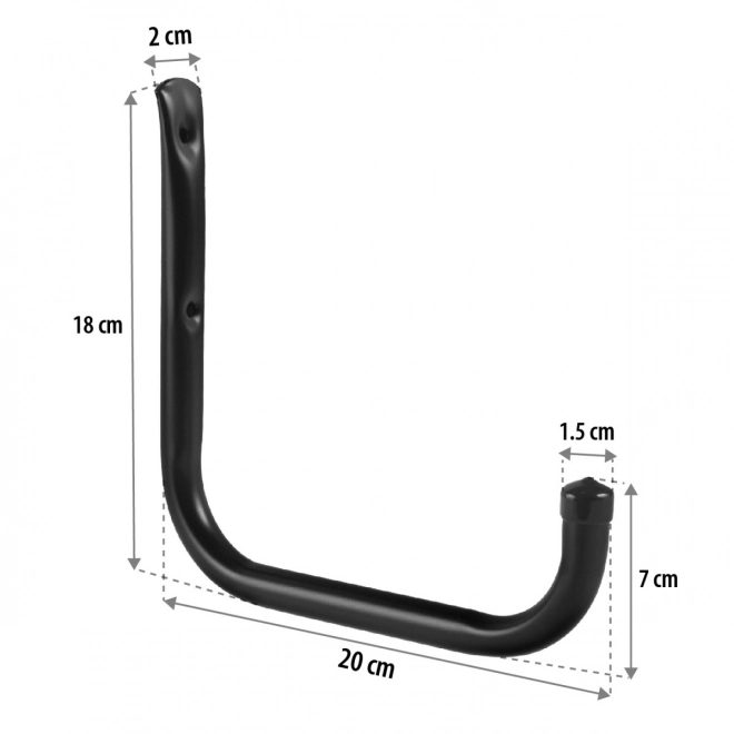 Pair of Wall Mount Brackets for Tools