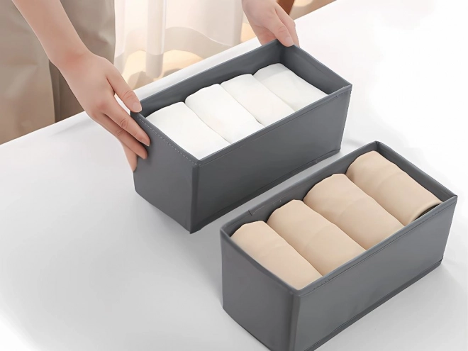 Organizér szürke fehérneműknek és zokniknak - BRAIN ORGANISER