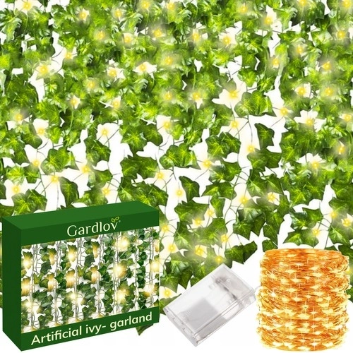 Umělý břečťan s LED osvětlením