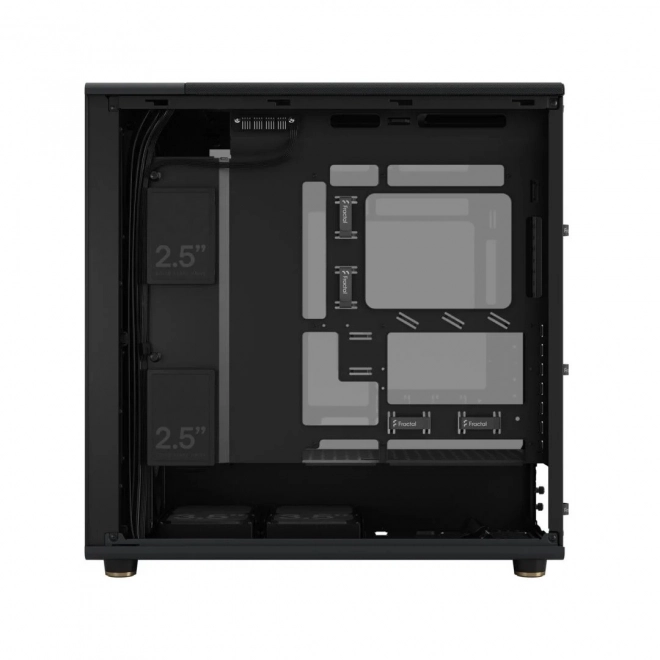 Számítógépház North XL RC Charcoal Black TG Sötét