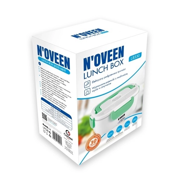 Scaldavivande elettrico Lunch Box verde menta