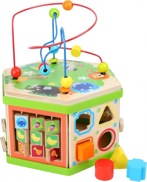 Cheerful colorful safari design