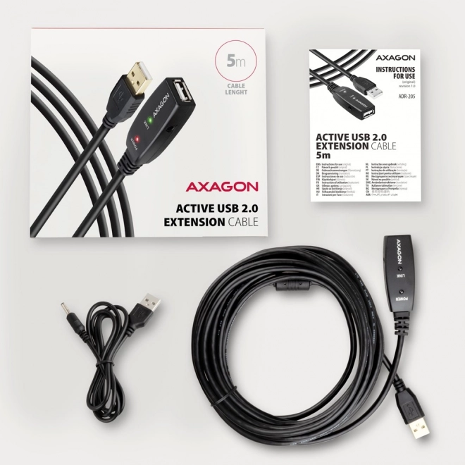 Cavo prolunga attivo USB 2.0 AXAGON 5m