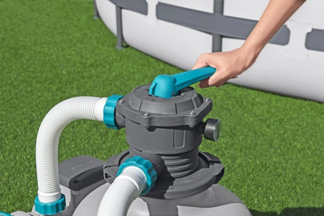 Powerful sand filtration for Bestway pools