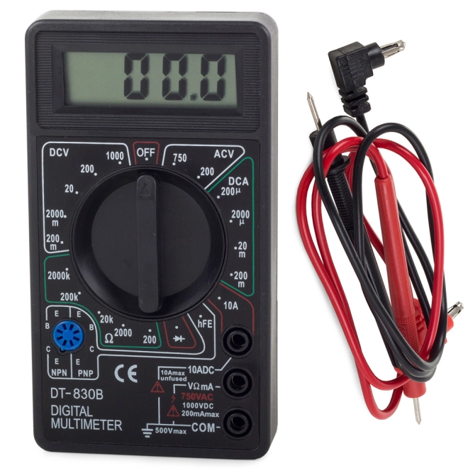 Diode and transistor hFE test