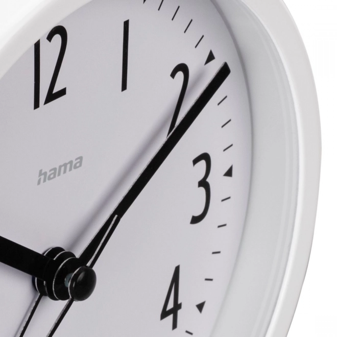 White Silent Alarm Clock