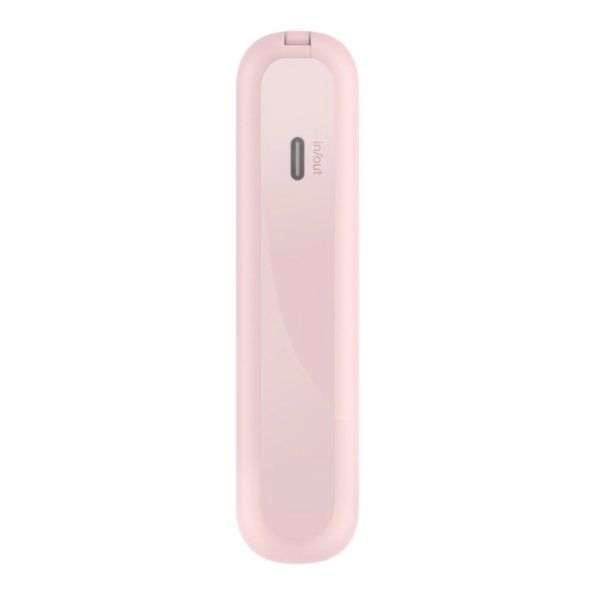 Powerbank 10000 mAh with Integrated Cable - Pink