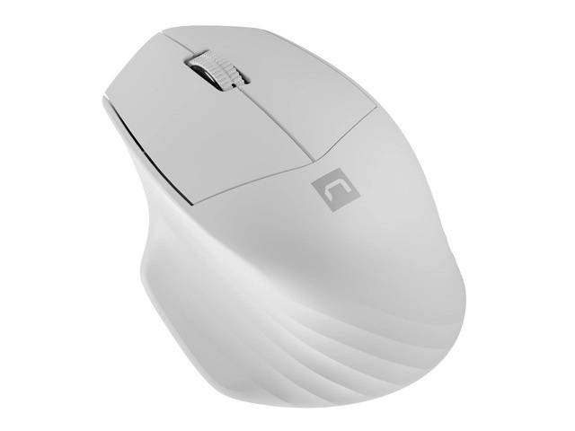 Wireless mouse Siskin 2 1600 DPI Bluetooth 5.0 + 2.4GHz – White