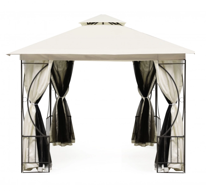 Garden Pavilion Tent 2-in-1 Wall Mosquito Net 3x3