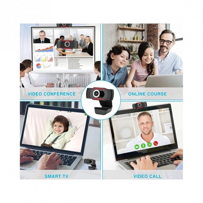 Full HD USB Webcam with Microphone