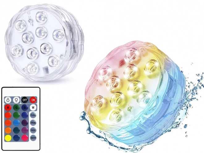 Underwater LED Light with Remote Control RGB