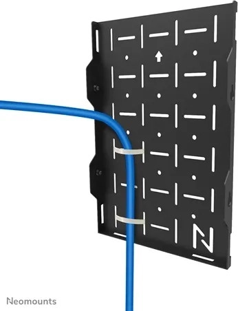 Piastra perforata per ventilazione e cablaggio