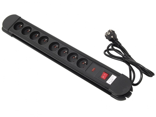 Power Strip with 8 Outlets and Wall Mount