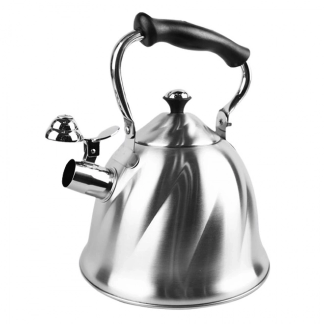 Stainless Steel Whistling Kettle 3L Retro Design