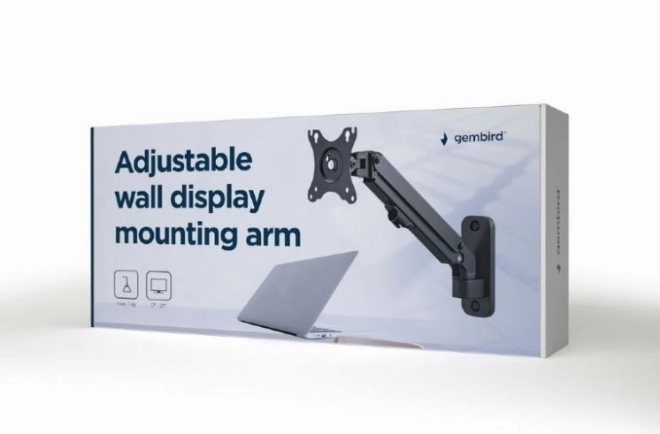 Adjustable Wall Mount Arm for Monitor up to 27 inches/7 kg