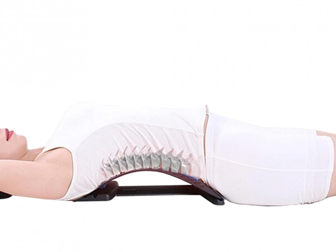 Back Stretching Device with Massage Nodules