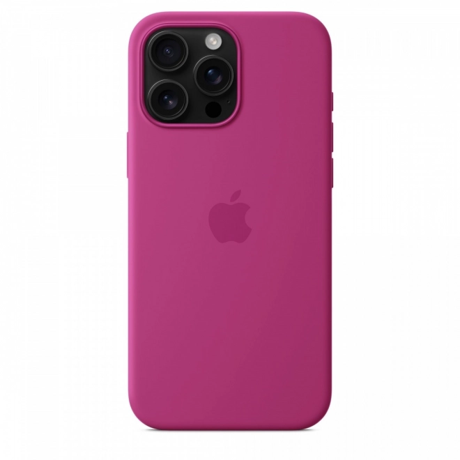 Silicone Case with MagSafe for iPhone 16 Pro Max - Vivid Pink