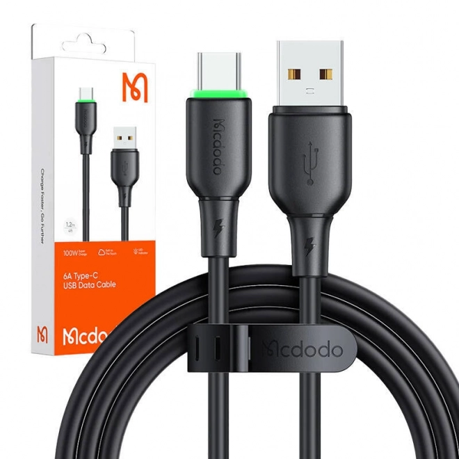 Cavo USB-C a USB-C McDodo con luce LED 1.2m