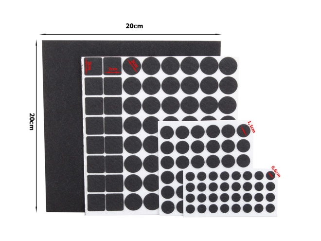 Forme e dimensioni varie