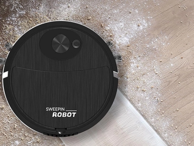 Robotic Vacuum Cleaner with Wireless Brush