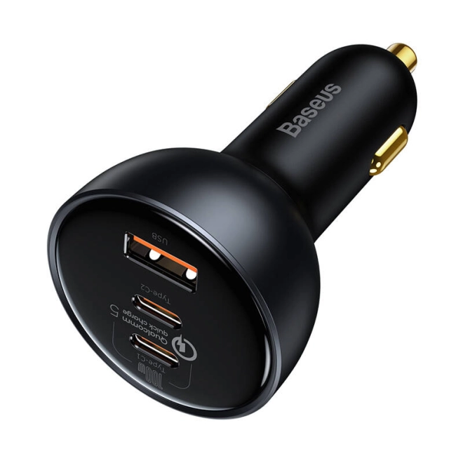 Charge up to 3 devices simultaneously