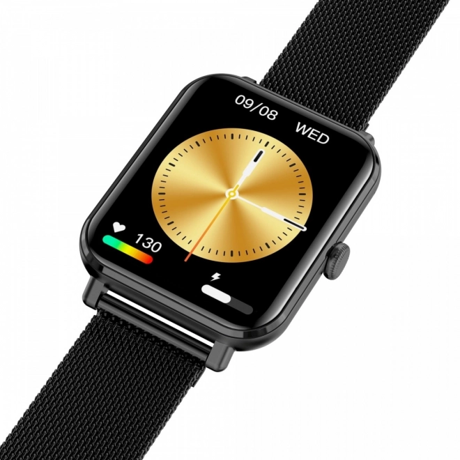 Smartwatch Garett Classic Black Stainless Steel