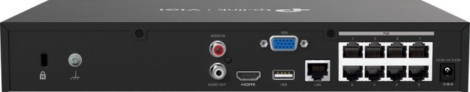 Vigi 8-Channel Network Video Recorder with PoE+