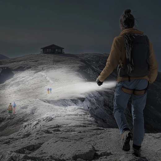 SOS button and long beam distance