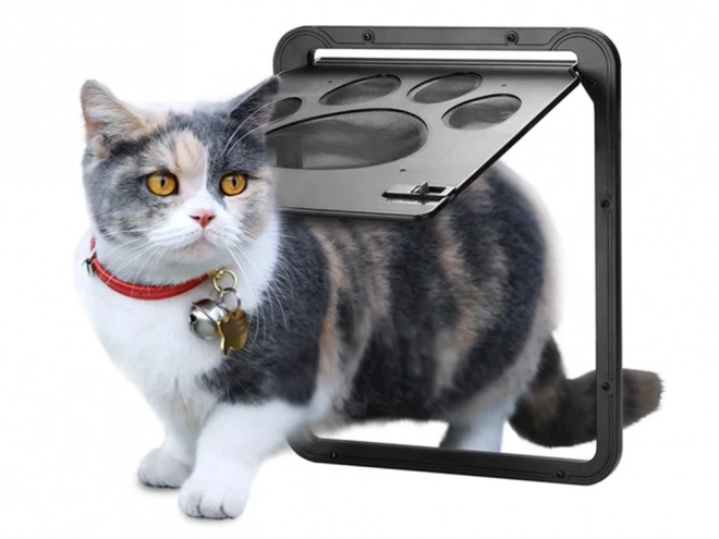 Multidirectional Pet Door for Cats and Dogs
