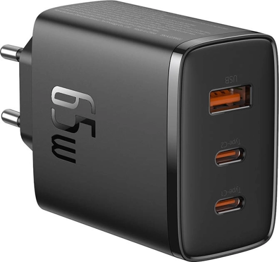 Three ports for simultaneous charging