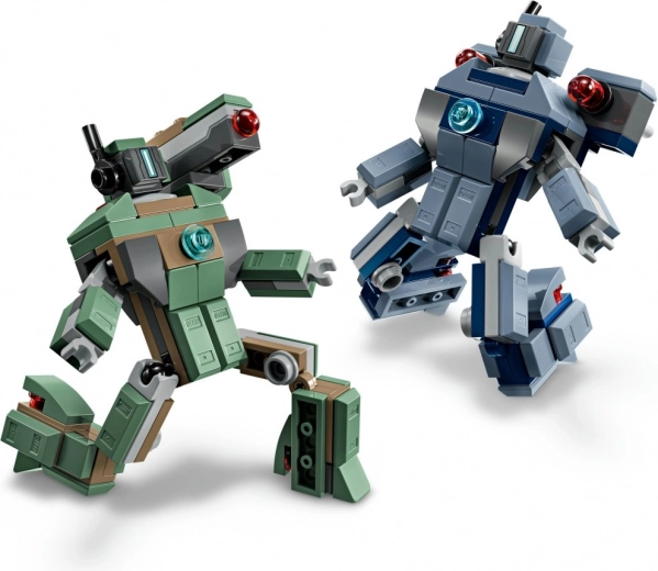 Poseable mechs for action poses