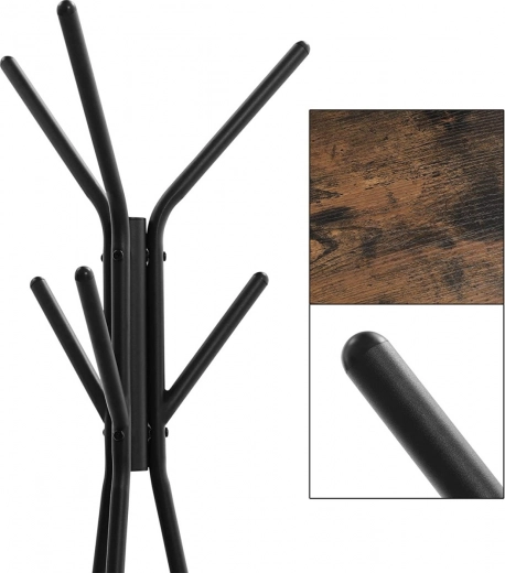 Sturdy metal frame in loft style