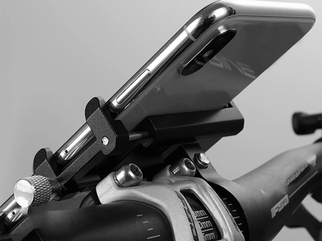 Supporto per telefono bici in alluminio GUB