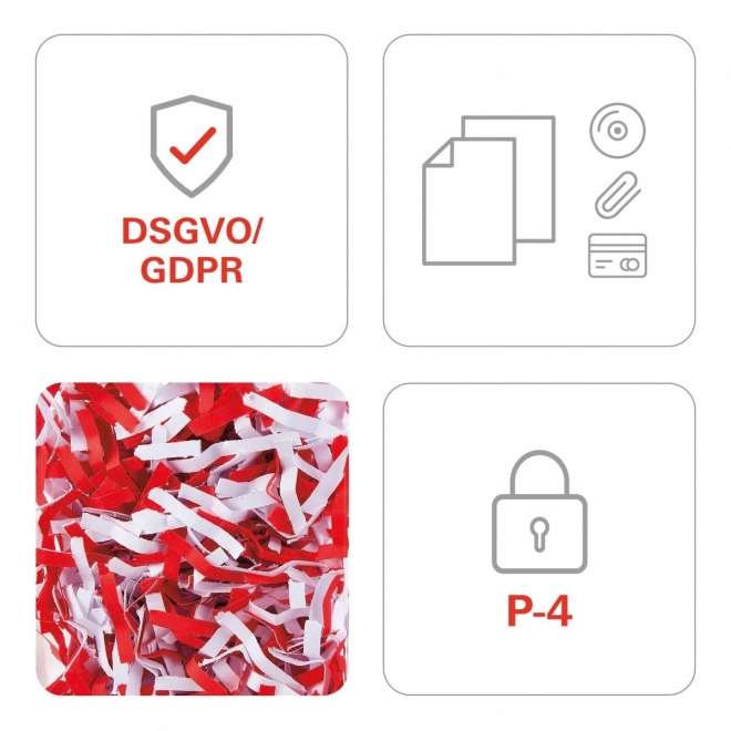 Compact Paper and CD Shredder for Home and Small Office