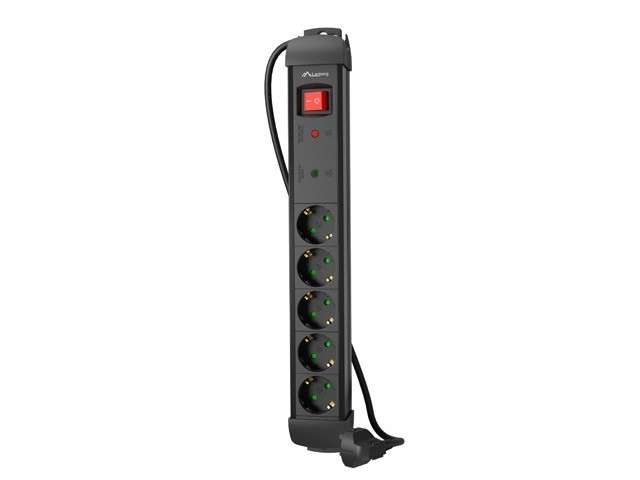 Surge Protector Power Strip 1.5m with 5 Outlets