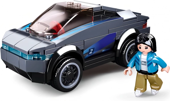Voiture électrique urbaine stylée