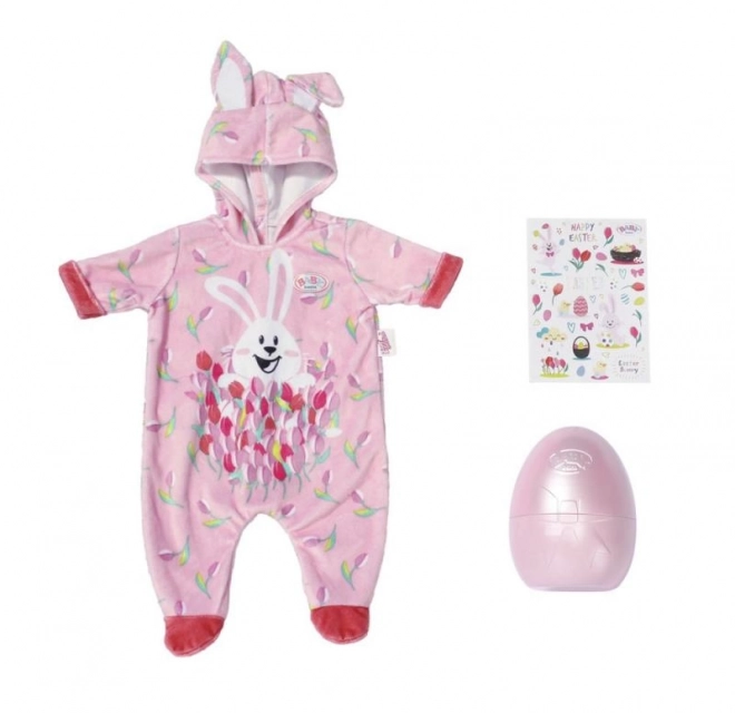 BABY born Uovo di Pasqua con vestitini e adesivi