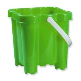 Androni Bucket castle 4 towers height 16 cm – Green