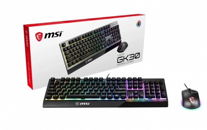 MSI Vigor GK30 Tastatur- und Maus-Kombo