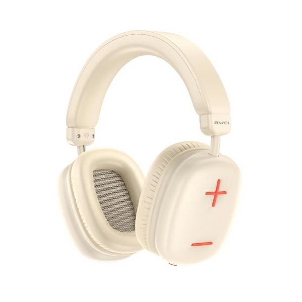 Bluetooth Over-Ear Headphones Beige