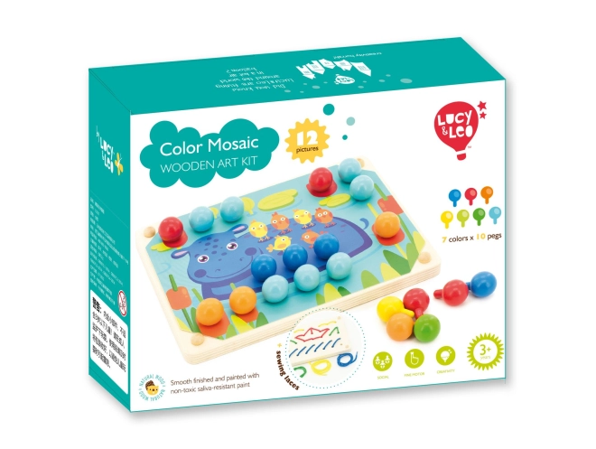 Une mosaïque qui amuse et fait apprendre