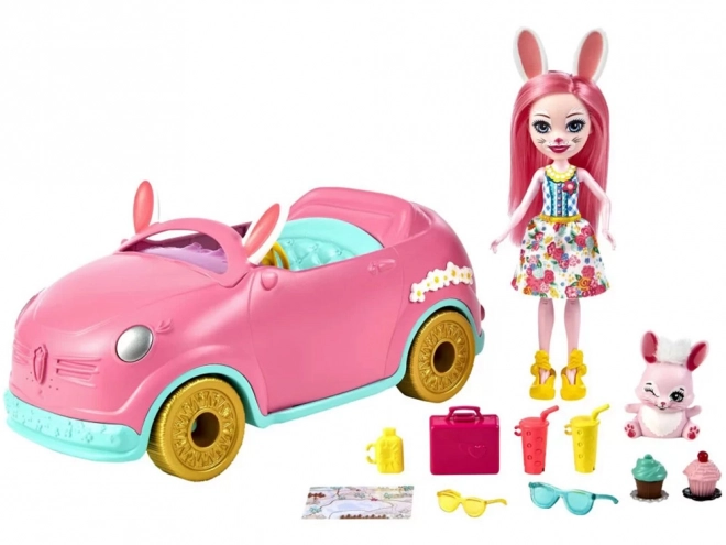 Enchantimals Bunny Carriage Bree with Accessories