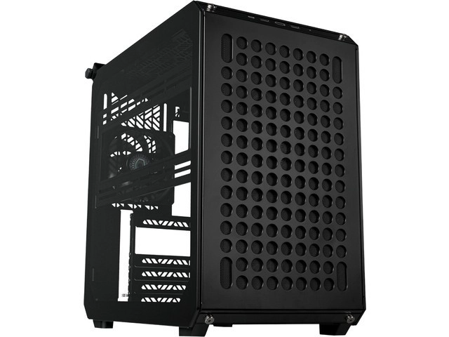 Black Qube 500 Case with Window