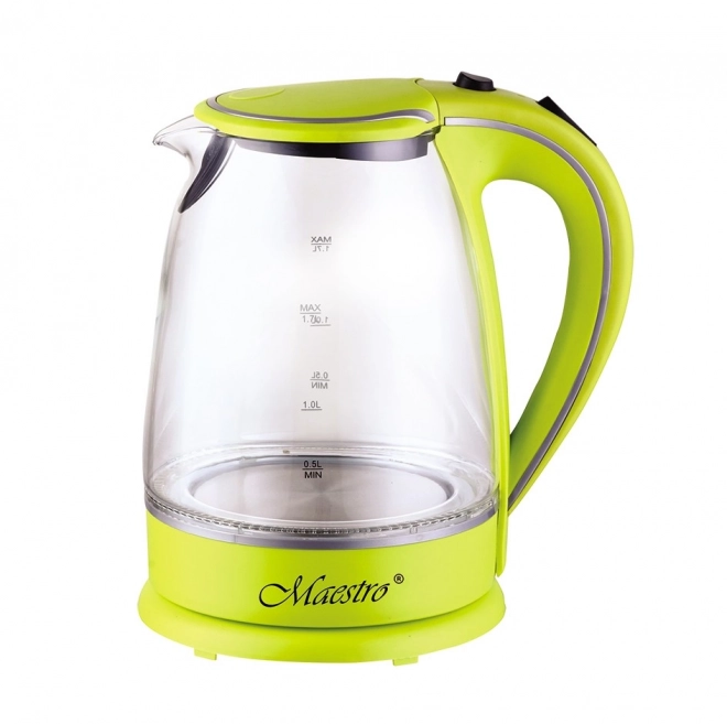 Glass Electric Kettle with Blue LED Light