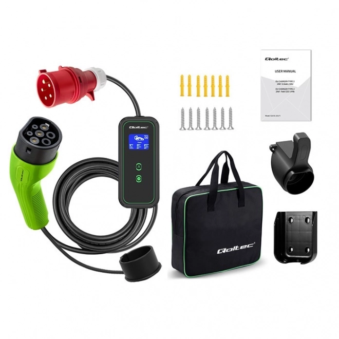 Portable EV Charger with Type 2 Connector