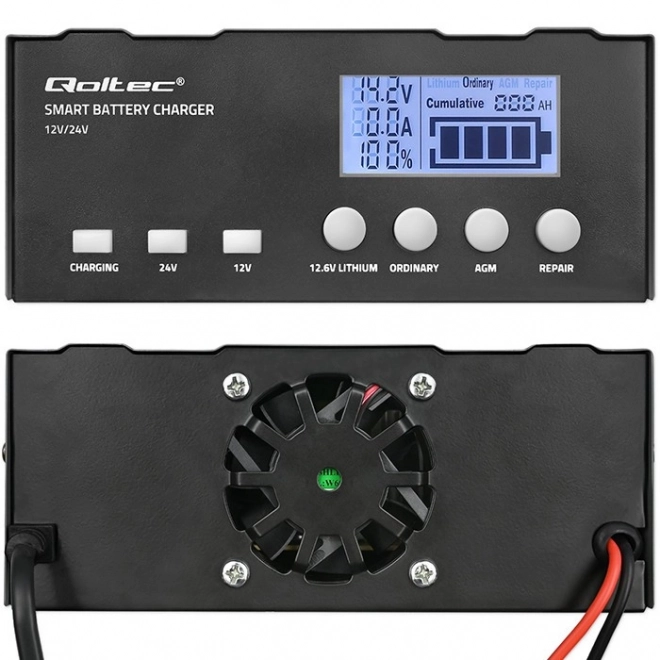 Intelligent Microprocessor Battery Charger for AGM GEL LiFePO4